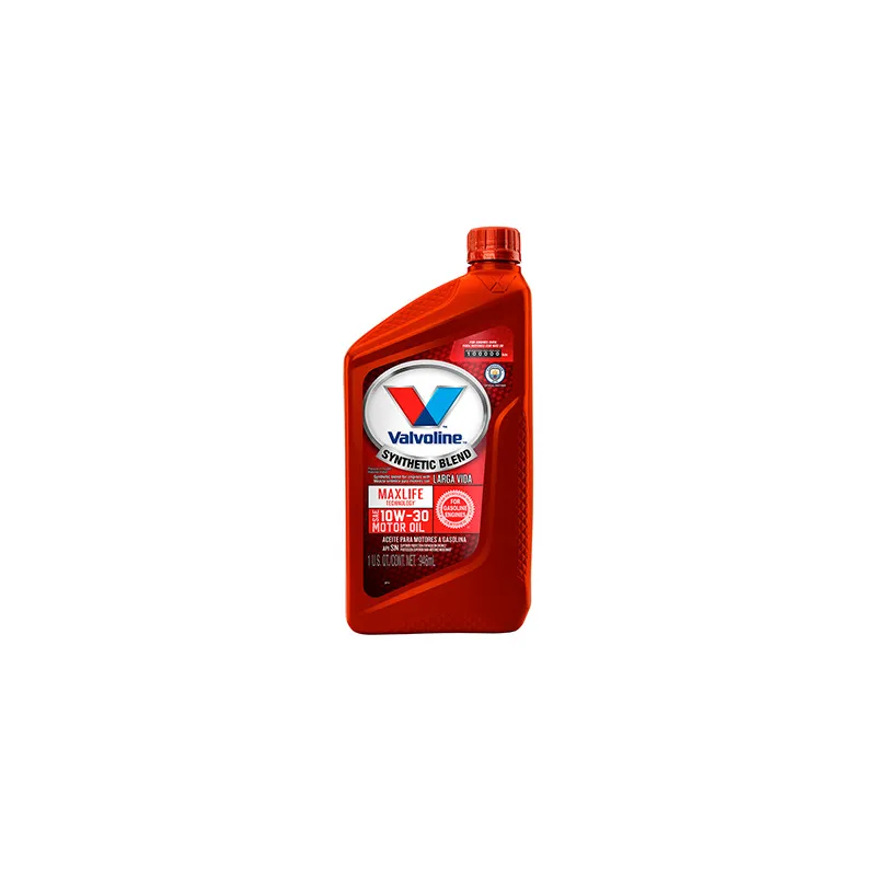 Aceite Motor 10W30 Alto Kilometraje Valvoline MaxLife Pack 3x5/4 Galón