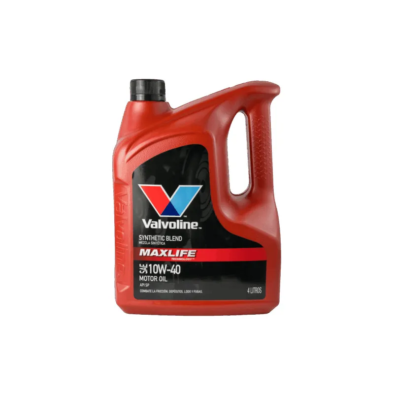 Aceite Motor 10W40 Alto Kilometraje MaxLife Caja 4x4L